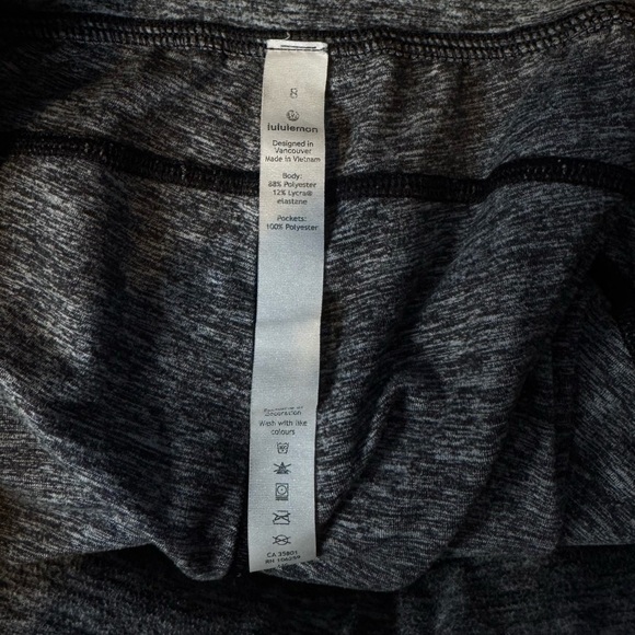 Lululemon Ready to Rulu Fleece Jogger Heathered Black Size 8 - Picture 16 of 16